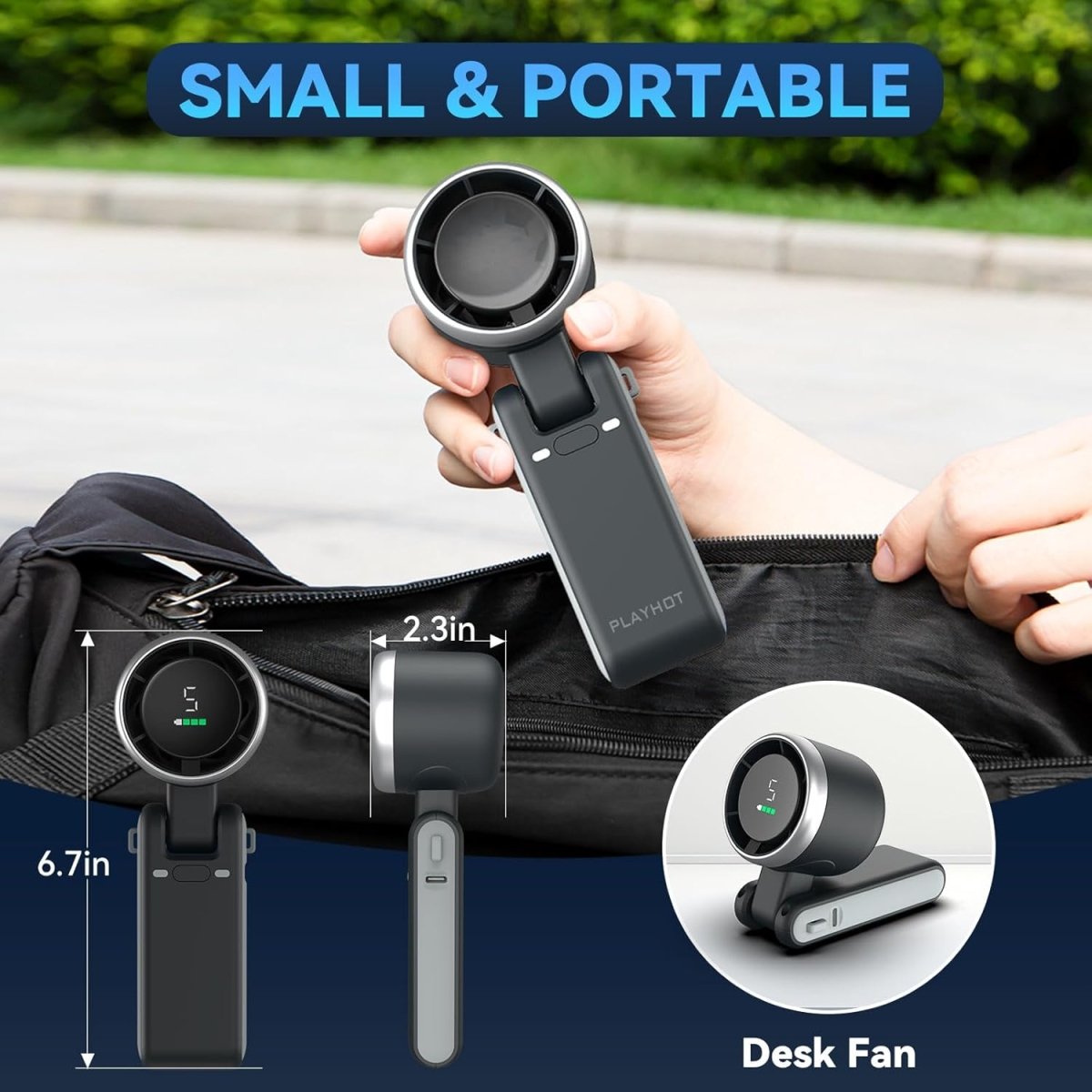Mini Portable Fan BreezePod™ - airtecx.com